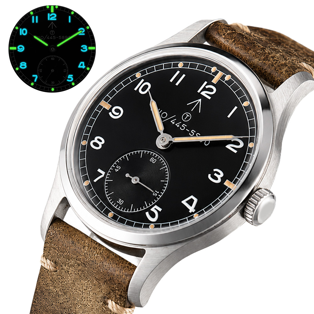 Tropic Strap Vintage - HRUODLAND Uhren für Herren Militär Uhr