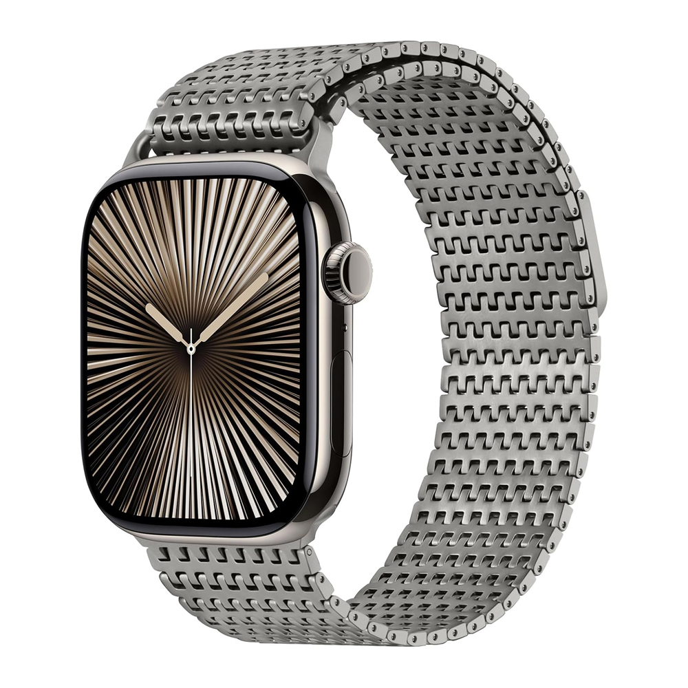 Milanese Loop Magnetic - Titanschlaufenarmband für Apple Watch Band 46