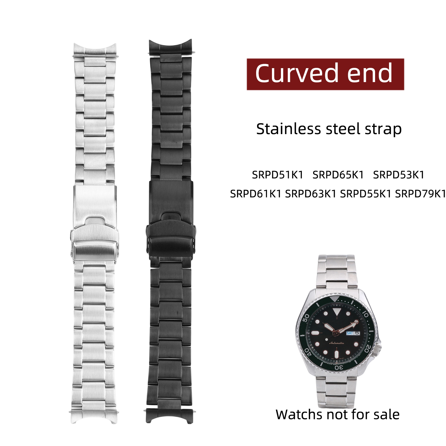 Seiko Watch 5 Sports - Für Seiko 5 Sports SRPD51K1 SRPD65K1