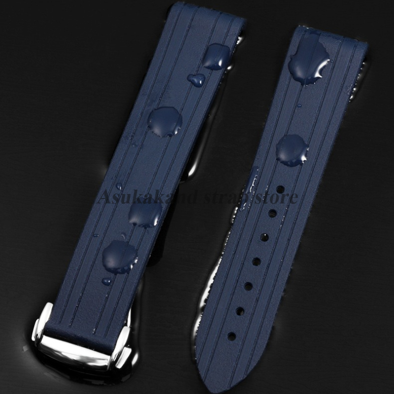 Gummi-Silikon-Armband mit gebo – Omega Watch Seamaster Bewertung und Preis