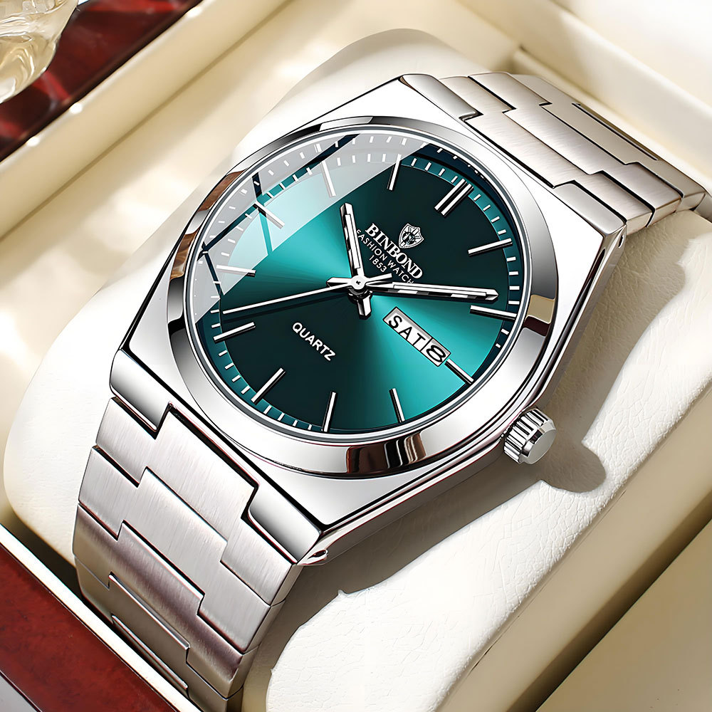 BINBOND Echte Herrenuhr, Luxur – Seiko Watch 5 Sports Bewertung und Preis