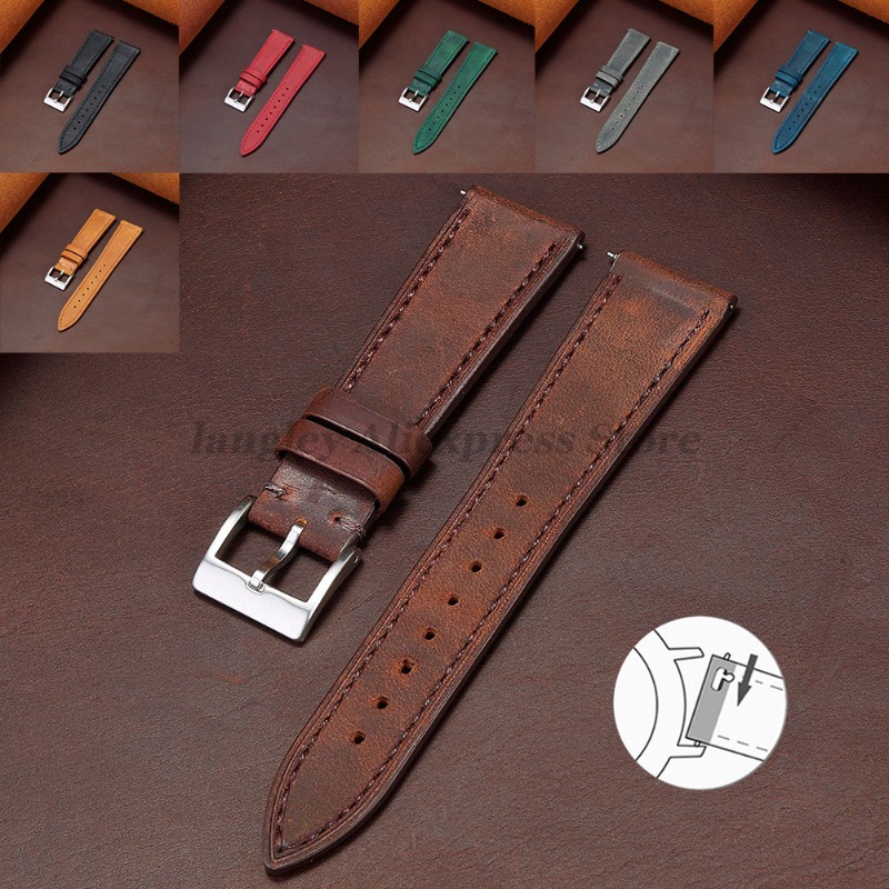 Quick Release Vintage Retro Ec – Leather Strap Quick Release Bewertung und Preis