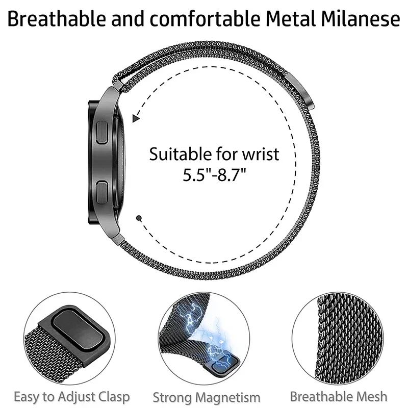 Mailänder Schleife für Samsung – Milanese Loop Magnetic Bewertung und Preis