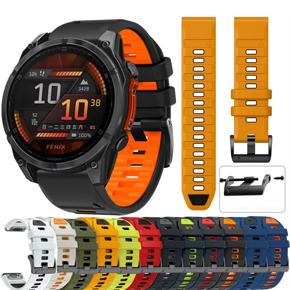QuickFit 26mm 22mm Silikon-Uhr – Silicone Watch Band 22Mm Bewertung und Preis