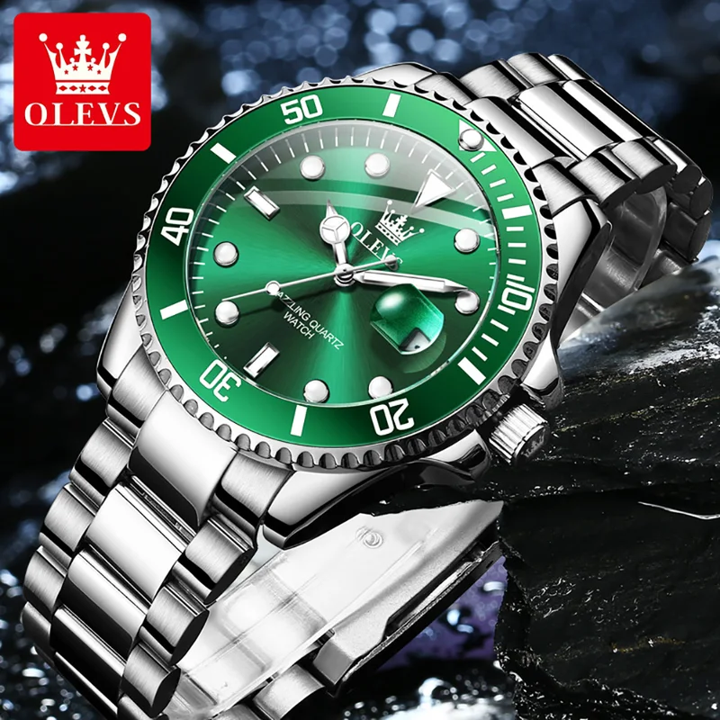 OLEVS Original Quarzuhr für Mä – Rolex Watch Datejust Bewertung und Preis