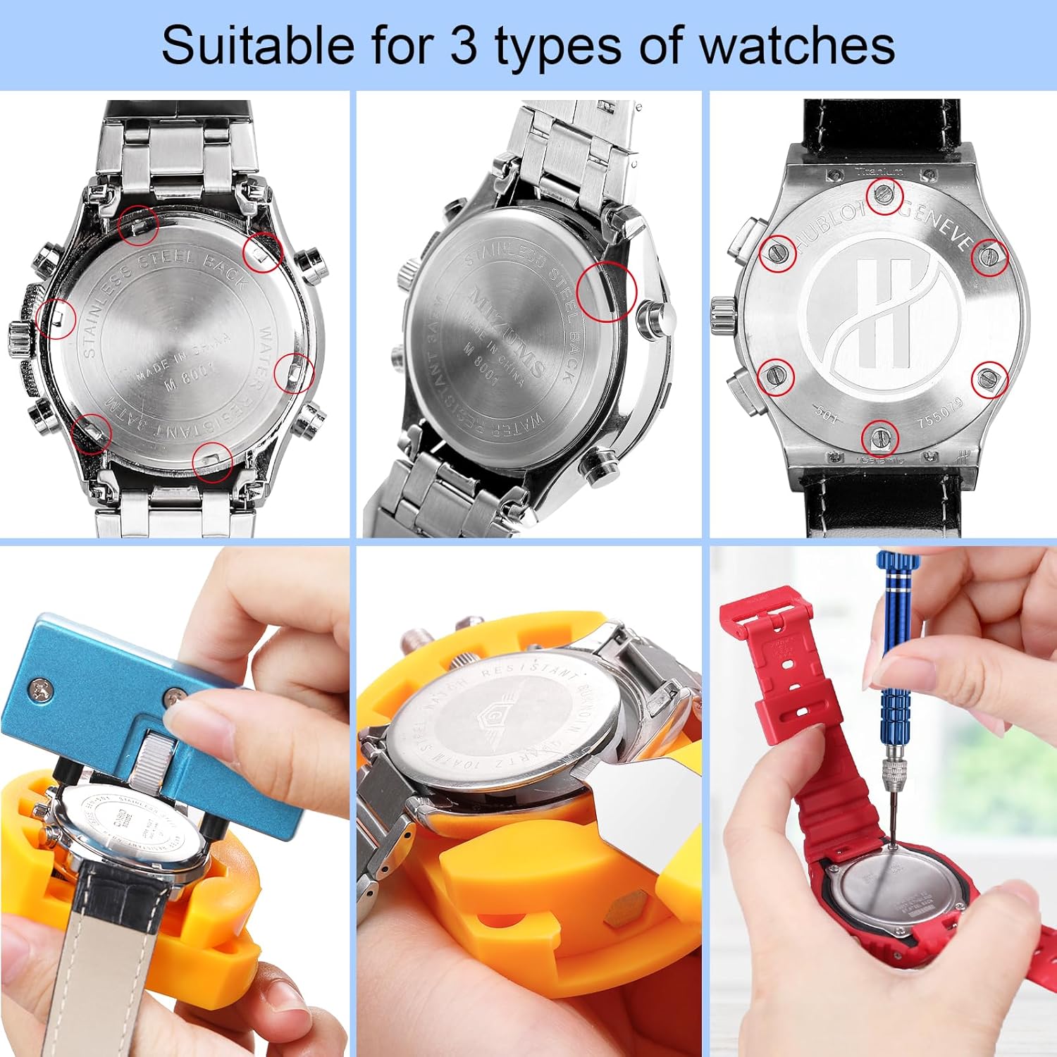 32 stücke Uhr Batterie Ersatz  – Spring Bar Tool Set Bewertung und Preis