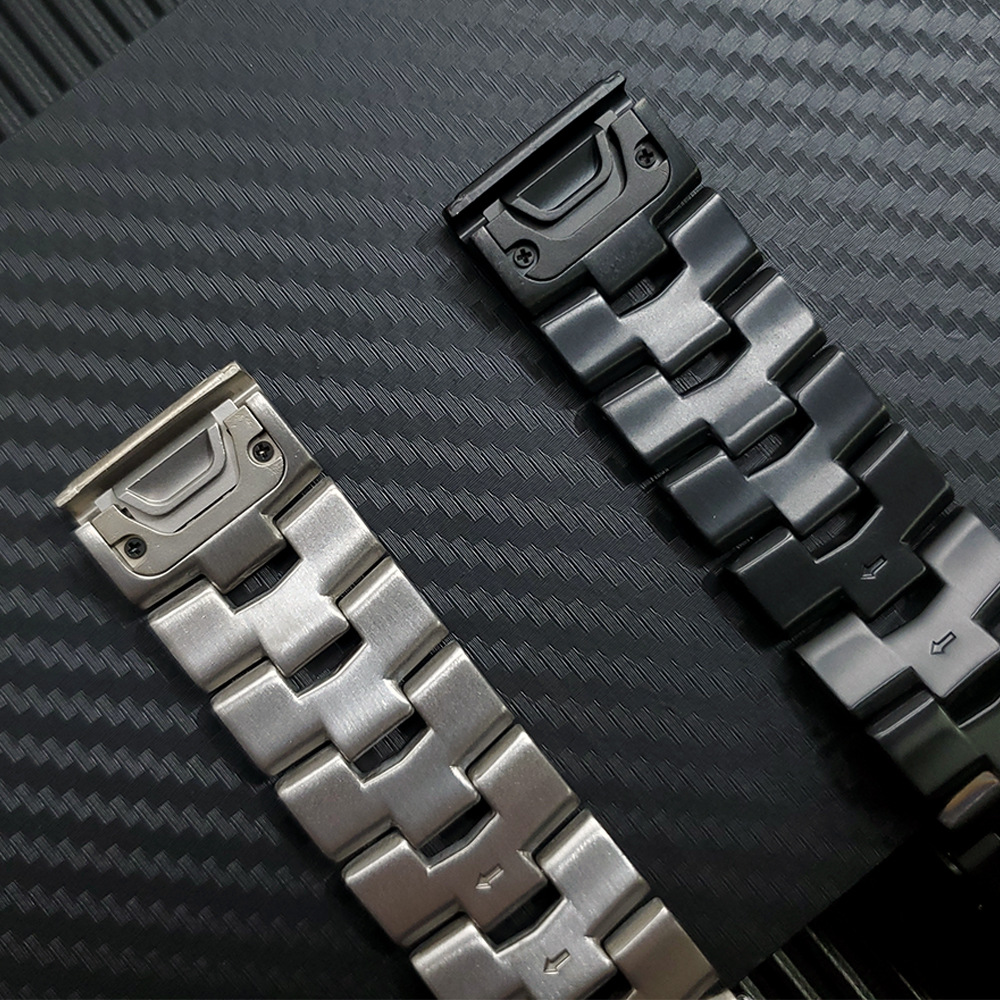 Für Garmin-Uhren der Fenix-Ser – Leather Strap Quick Release Bewertung und Preis