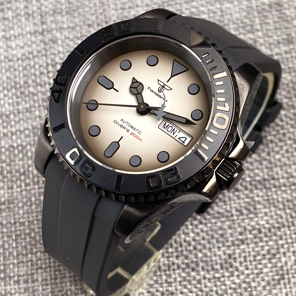 Tandorio 200m wasserdicht nh36 – Rubber Strap Diver Bewertung und Preis