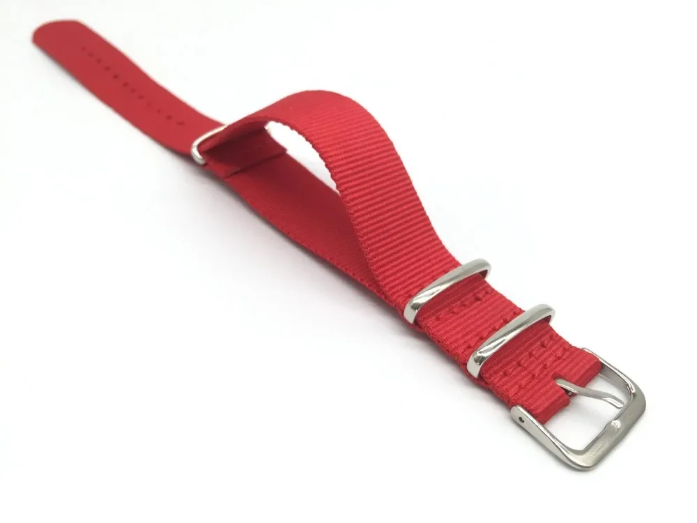 Rotes Nylonband für Herren und – Nato Strap Nylon Bewertung und Preis