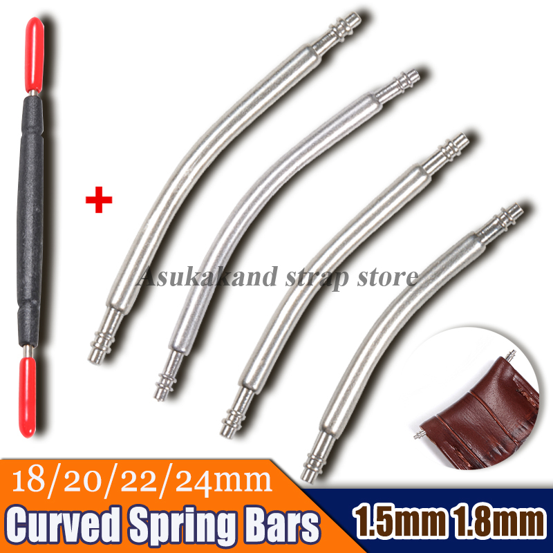 10 Stück 1,5 mm 1,8 mm Durchme – Curved Spring Bar Bewertung und Preis