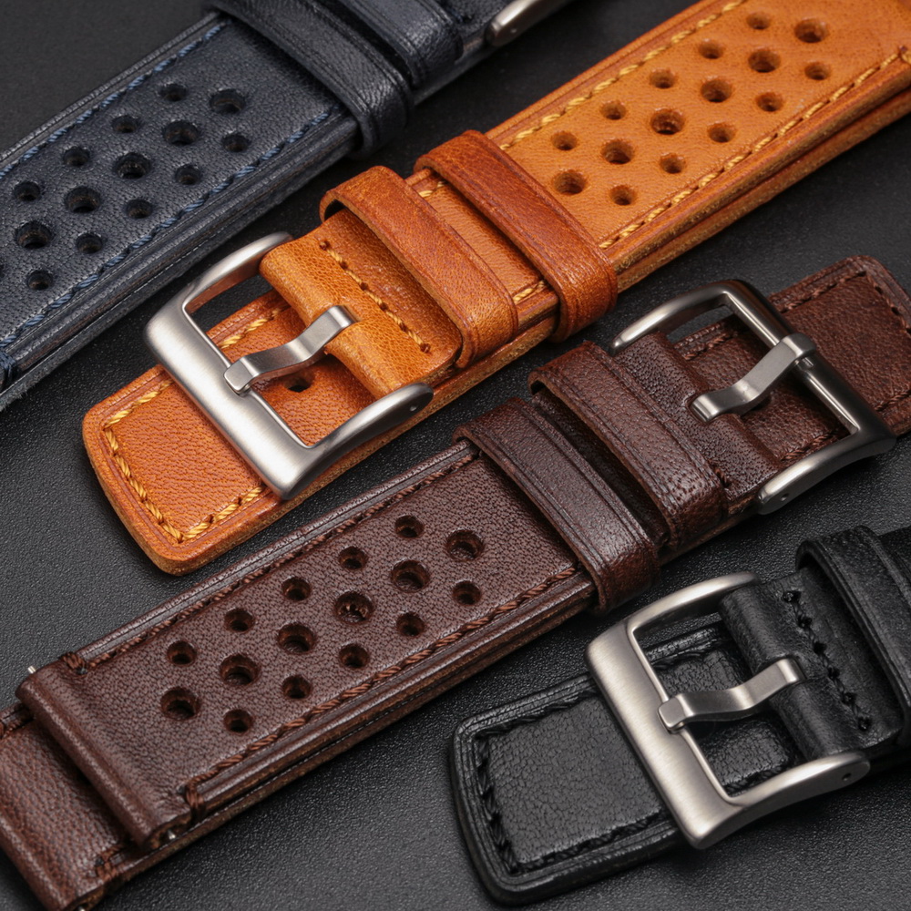 Hemsut Rindsleder-Uhrenarmband – Leather Strap Quick Release Bewertung und Preis
