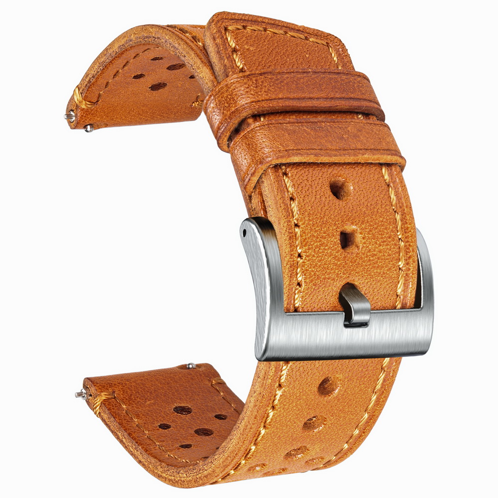 Hemsut Rindsleder-Uhrenarmband – Leather Strap Quick Release Bewertung und Preis