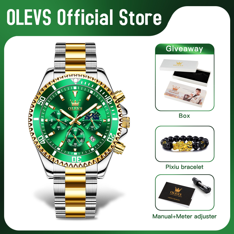 OLEVS 2870 Herrenuhr Top-Marke – Rolex Watch Datejust Bewertung und Preis