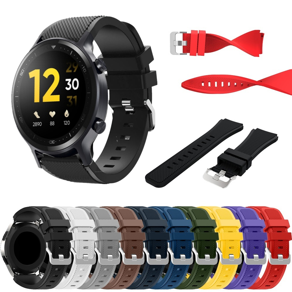 22mm Silikon Strap Für Realme  – Silicone Watch Band 22Mm Bewertung und Preis