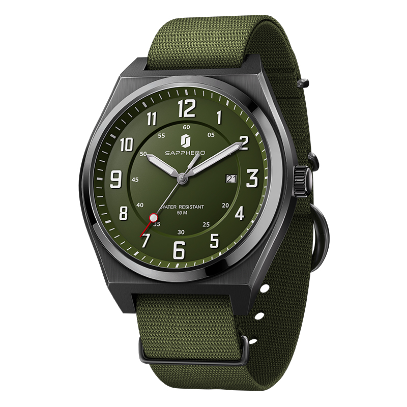 SAPPHERO Herren-Sport-Quarzuhr – Tropic Strap Vintage Bewertung und Preis