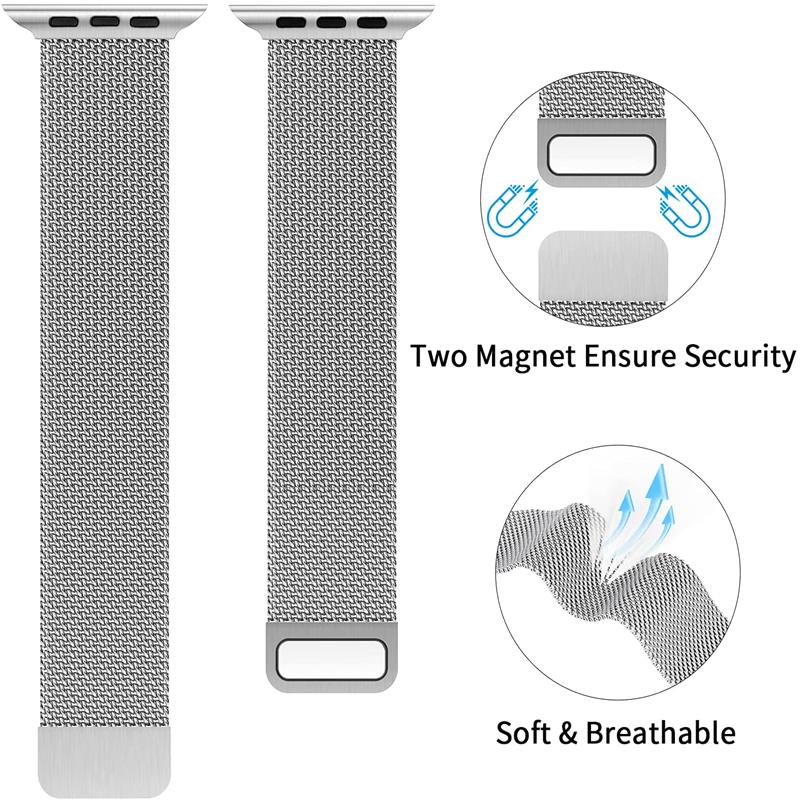 Milanese Loop für Apple Watch  – Milanese Loop Magnetic Bewertung und Preis