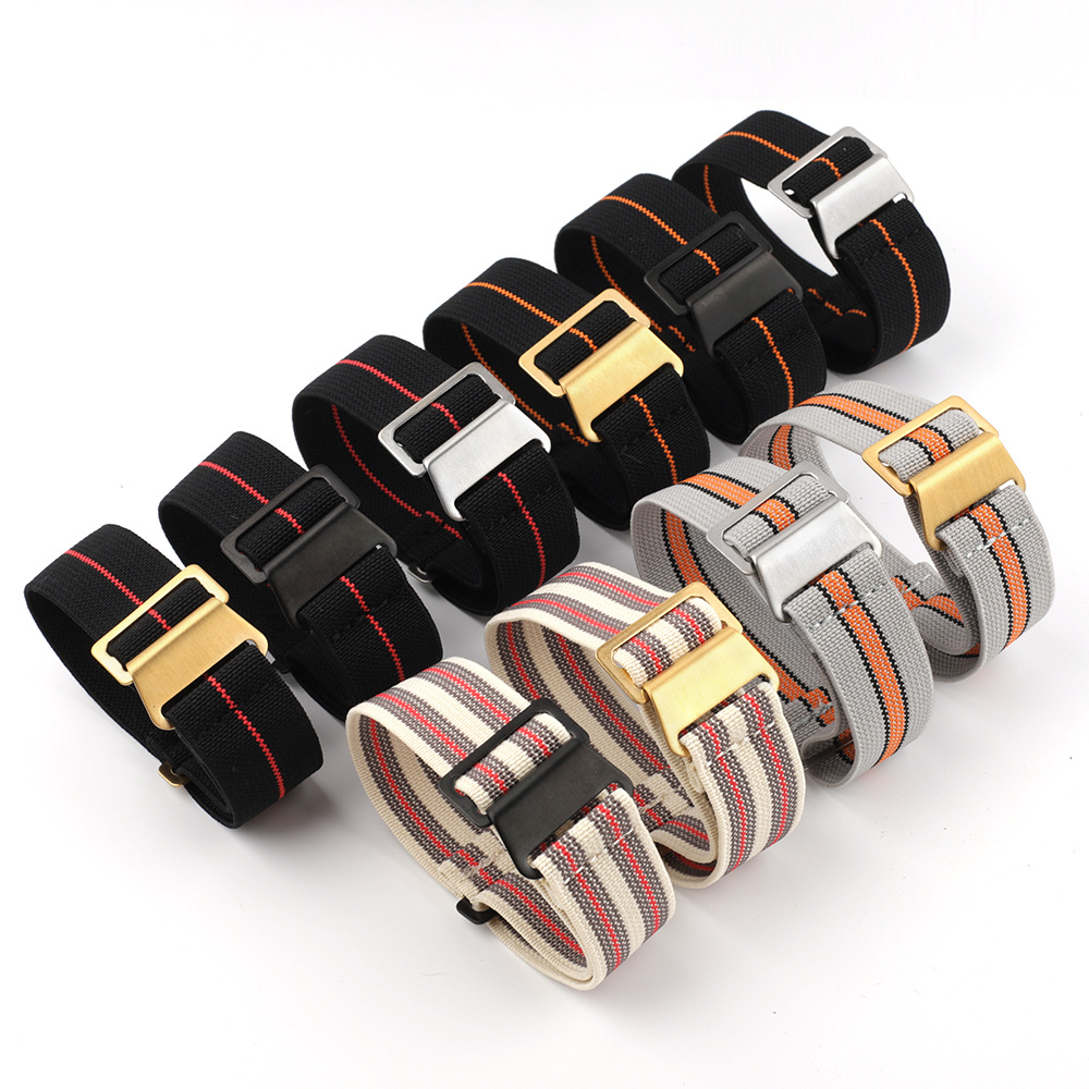 Fallschirm-Nylon-Uhrenarmband, – Parachute Strap Elastic Bewertung und Preis